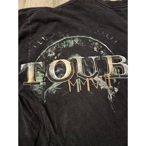 Vintage Disturbed Shirt XXL Lost Souls Band Concert MMIX Rock Tour Tee - Picture 5 of 7